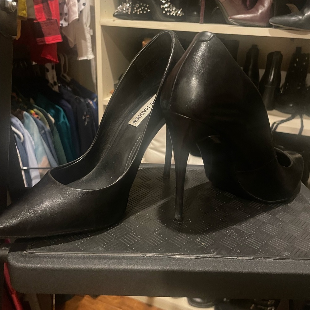 Elegant Black Stilettos
